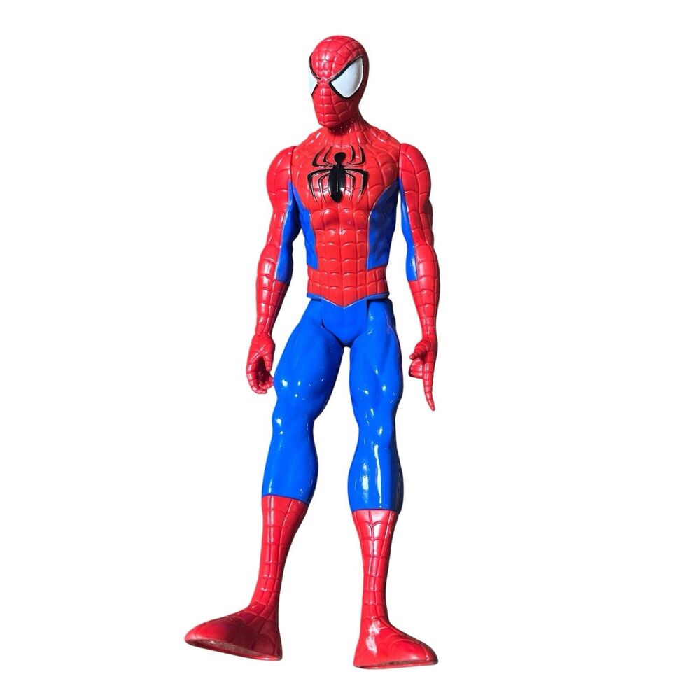 2013 Hasbro Spider-Man Action Figure 11” – Marvel Superhero Toy – Used